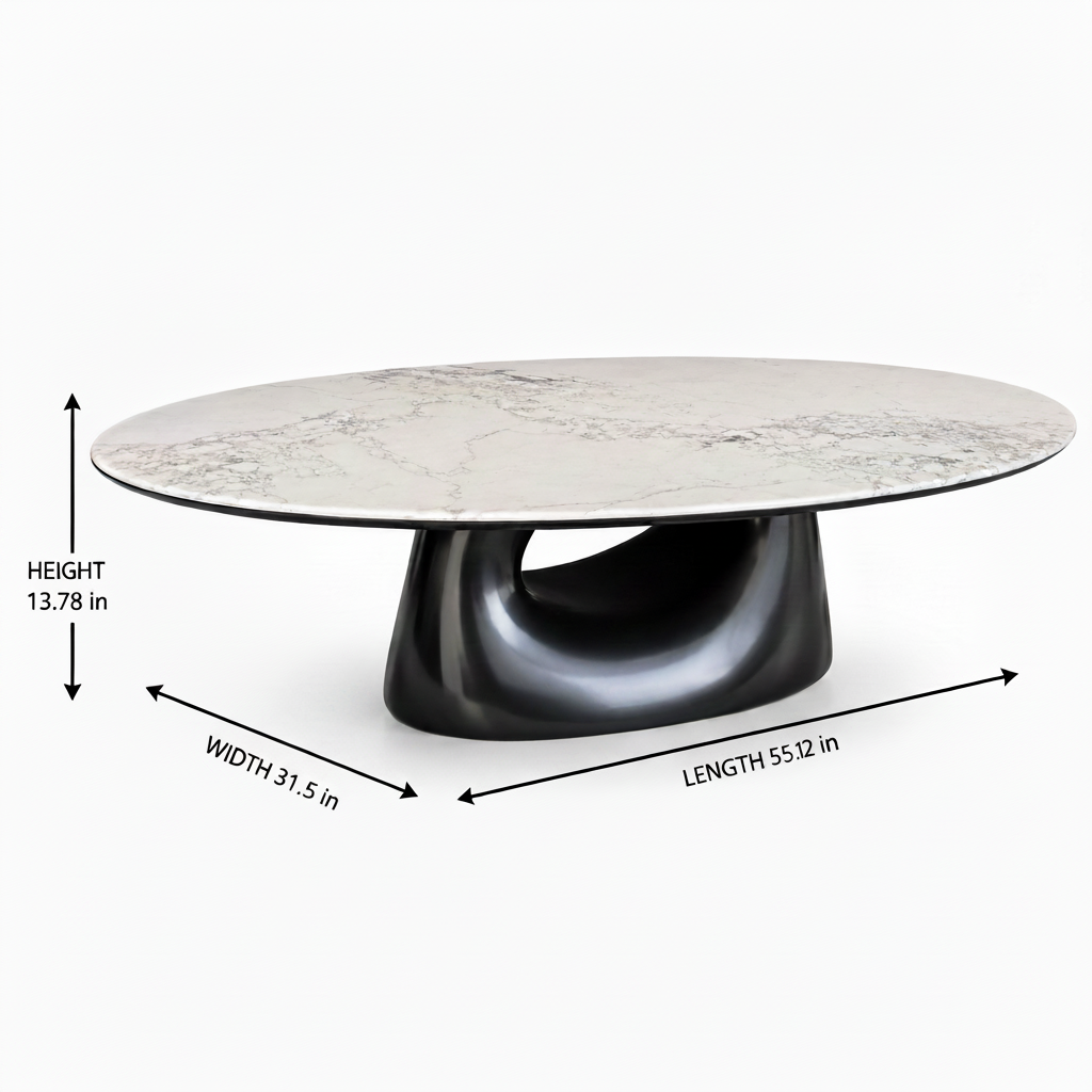 Orvane Coffee Table corrected dimension diagram