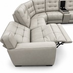 Orvienne power reclining sectional sofa - reclining
