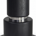 Palermo Marble Round Dining Table pedestal ring detail