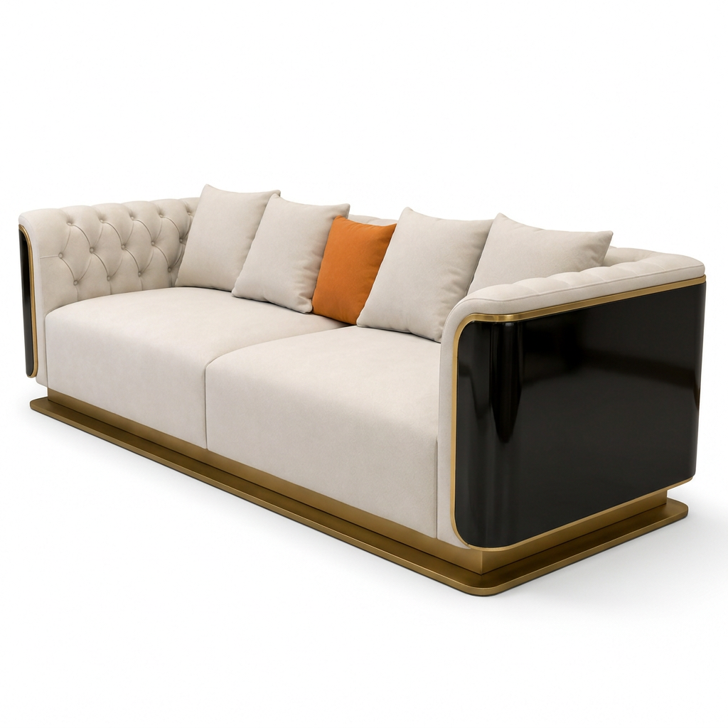 Palisandre Sofa — left 45° view