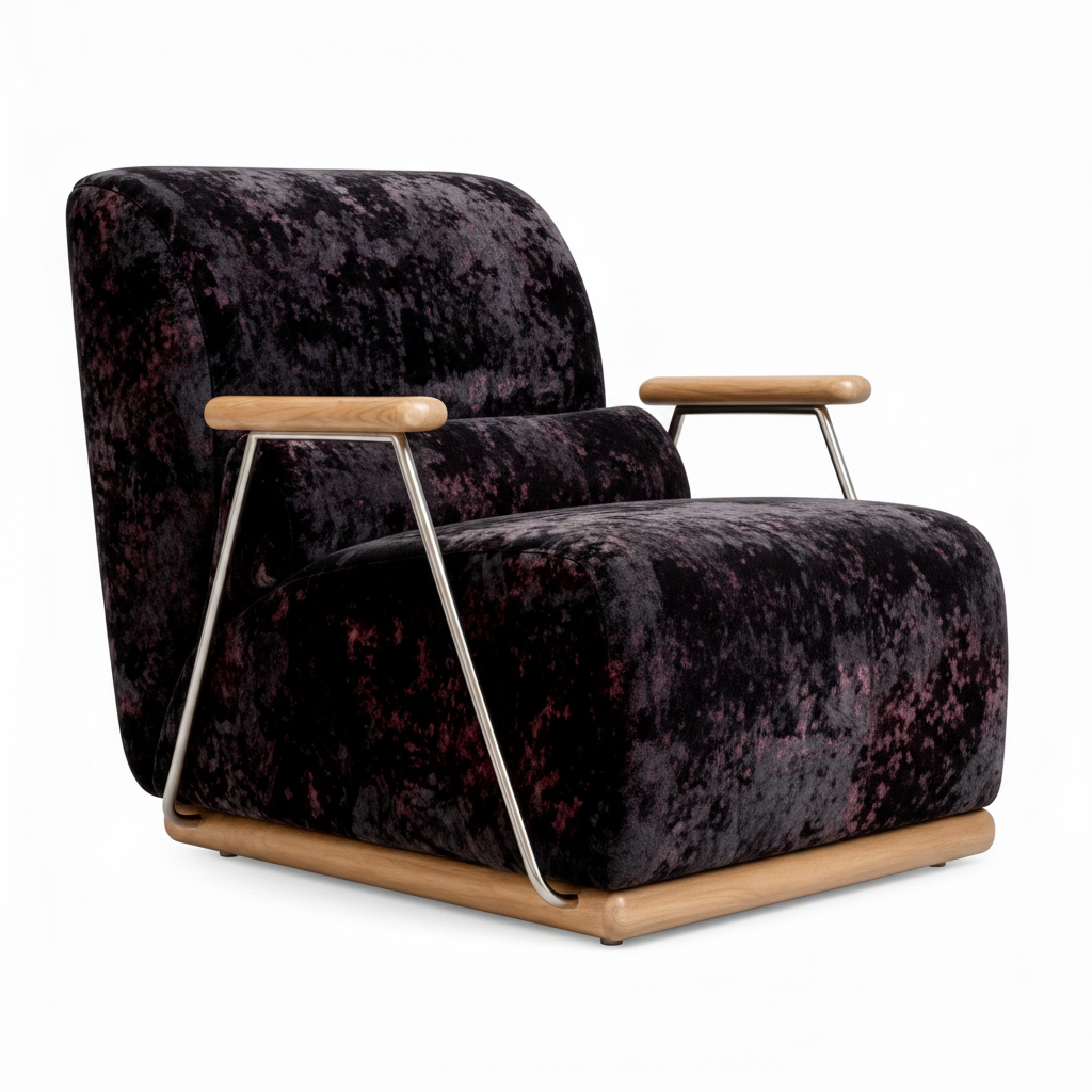 Perrano Accent Chair - Side View