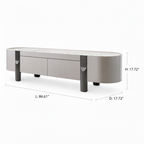 Phaedra Stone TV Stand 