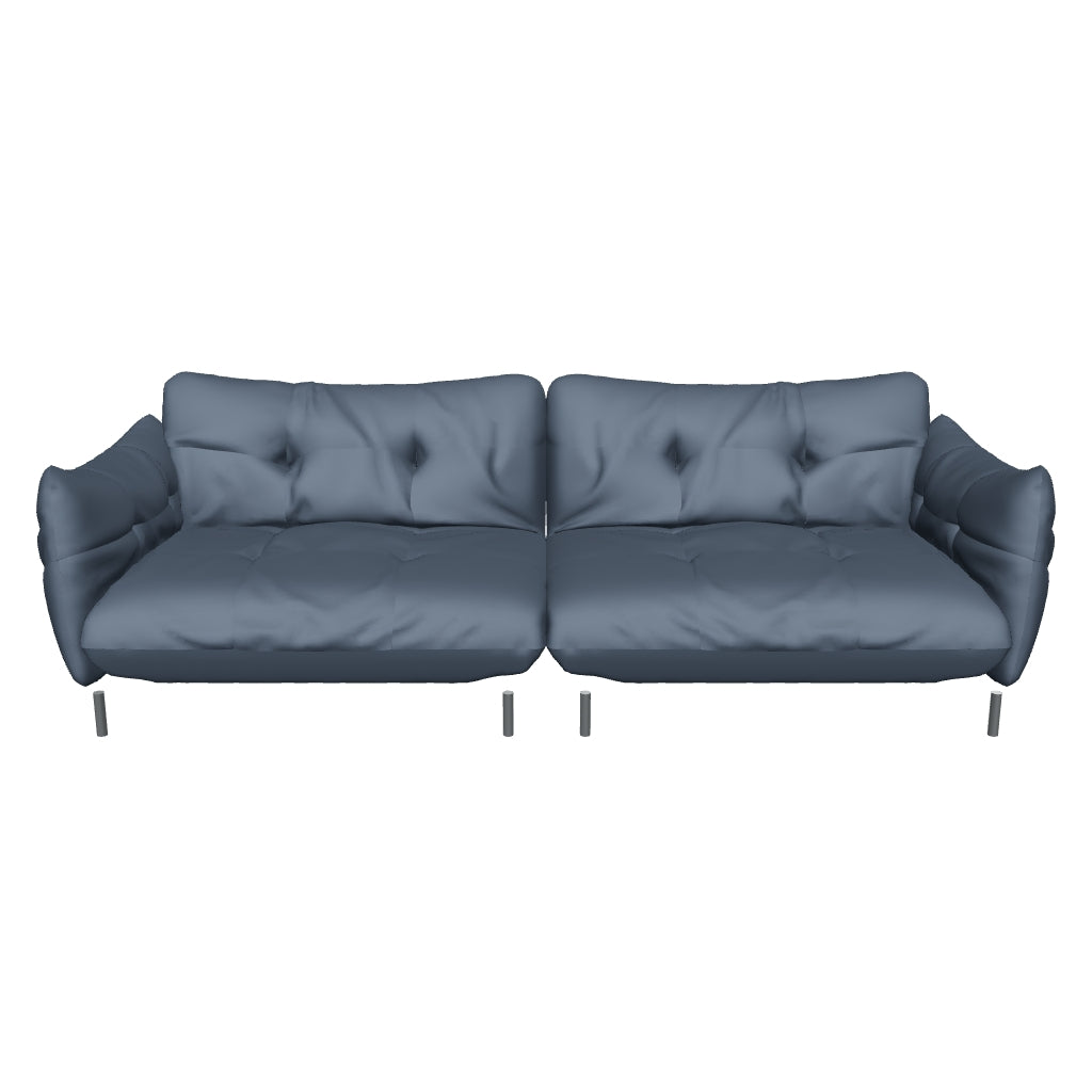 Faverique Sofa — photo-guided 3D material preview; colors and textures approximate; scale not verified. Refer to product photos and dimensions.