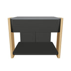 Umera Nightstand — photo-guided 3D material preview; colors and textures approximate; scale not verified. Refer to product photos and dimensions.