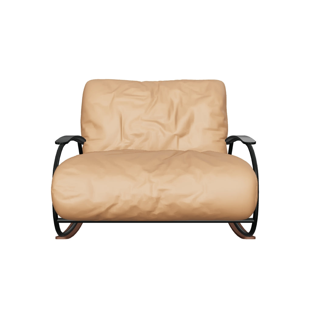 Wrenaro Accent Chair — photo-guided 3D material preview; colors and textures approximate; scale not verified. Refer to product photos and dimensions.