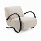 Quenaro Accent Chair opening right, back left side view