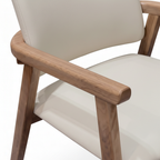 Quintessa Dining Chair – Armrest Detail