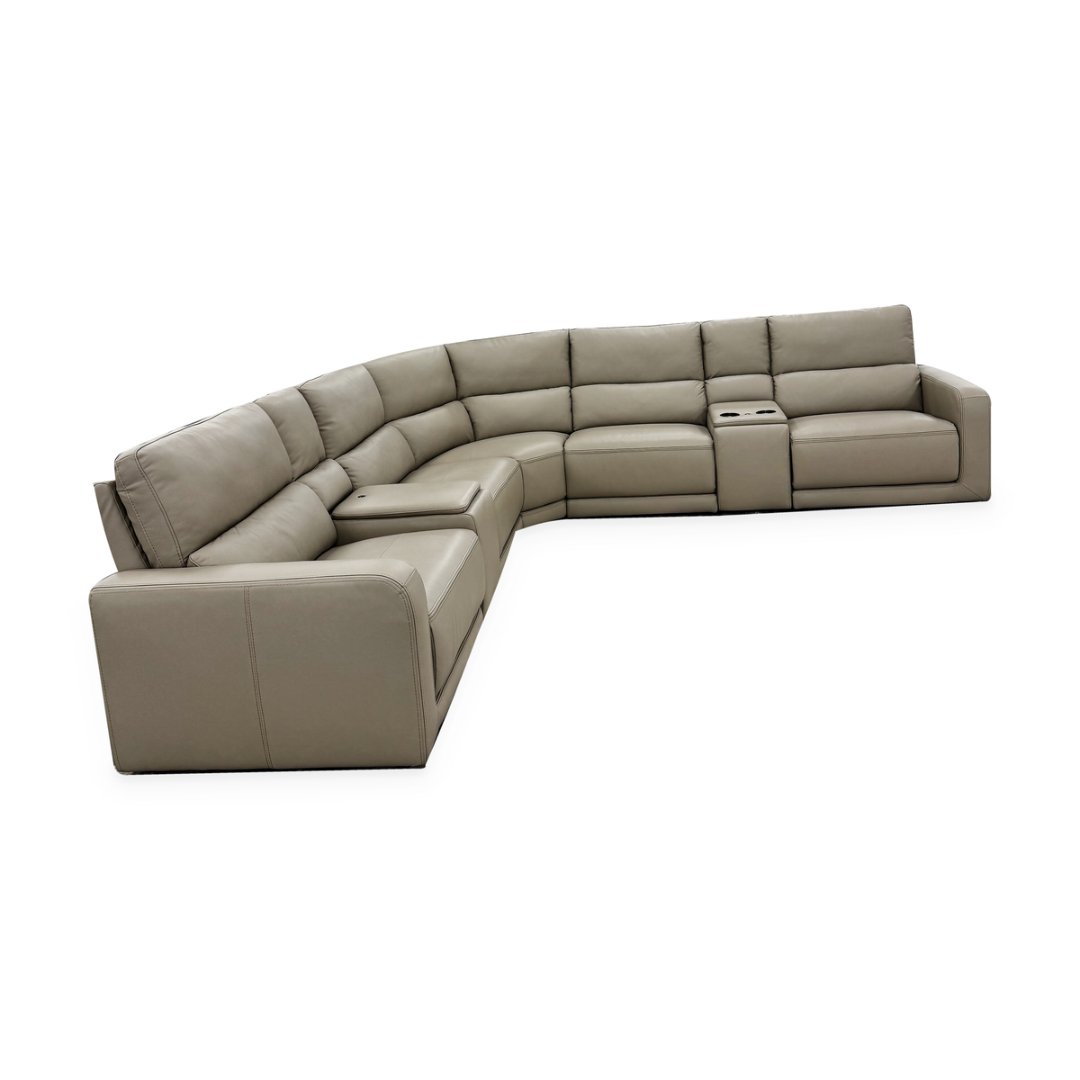 Ravelon Sectional Sofa — Complete alternate left side view