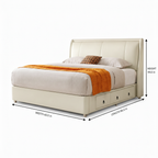 Renshaw Bed dimension diagram with swapped length and width
