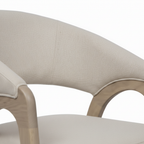 Sabine Dining Chair - Backrest & Armrest Detail