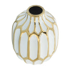 Calvinham White Vase — 8″ — additional view
