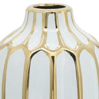 Calvinham White Vase — 8″ — additional view