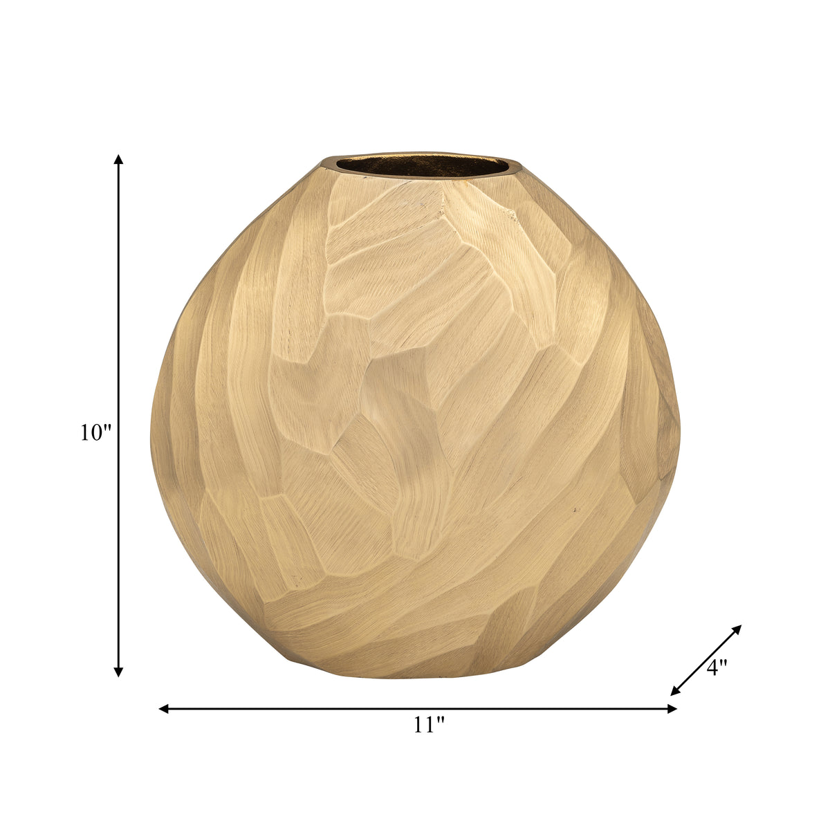 Arlencliff Gold Vase — 11″ — additional view