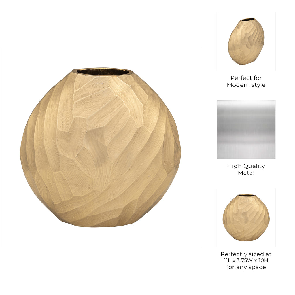 Arlencliff Gold Vase — 11″ — additional view