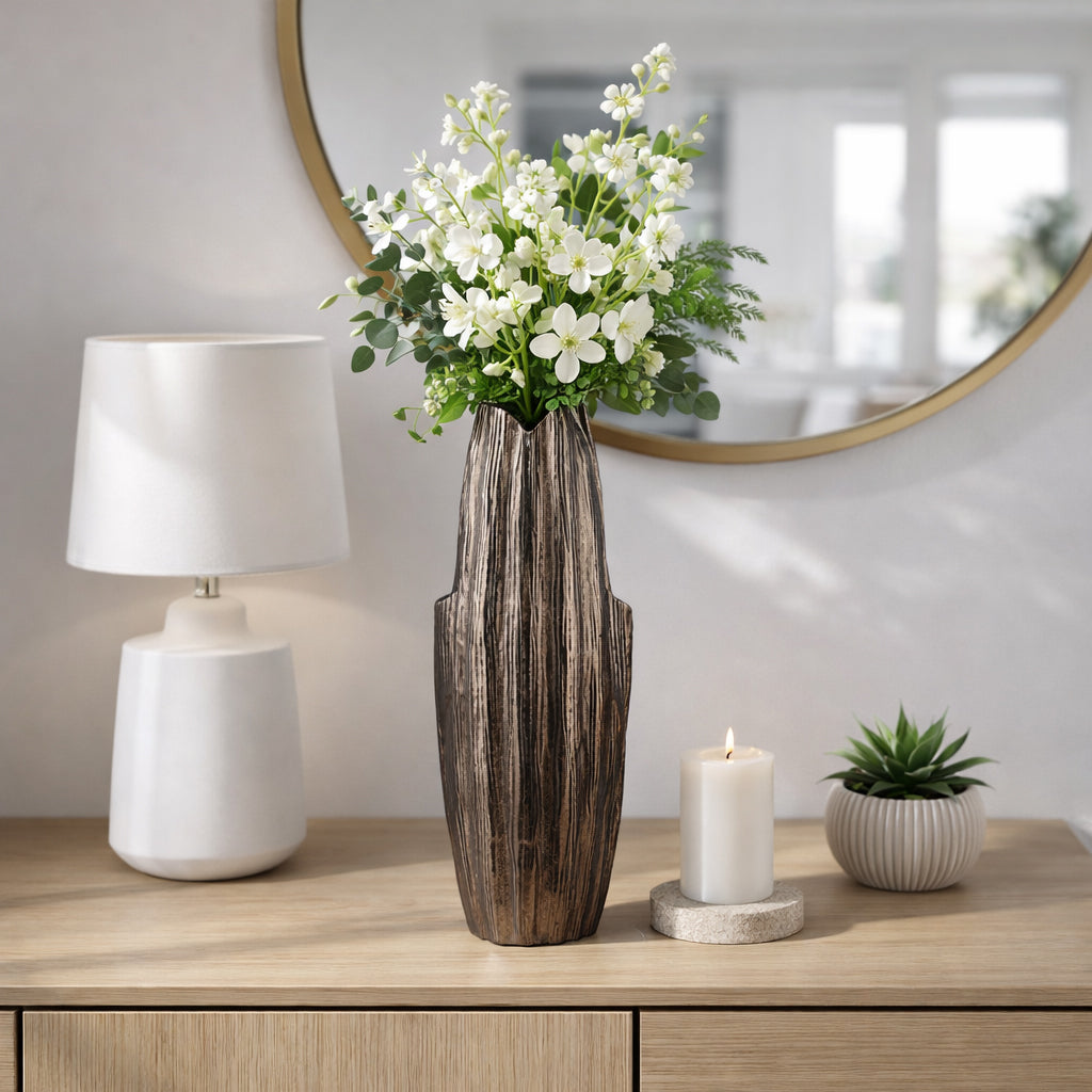 Evanderport Black Vase — 24″ — additional view