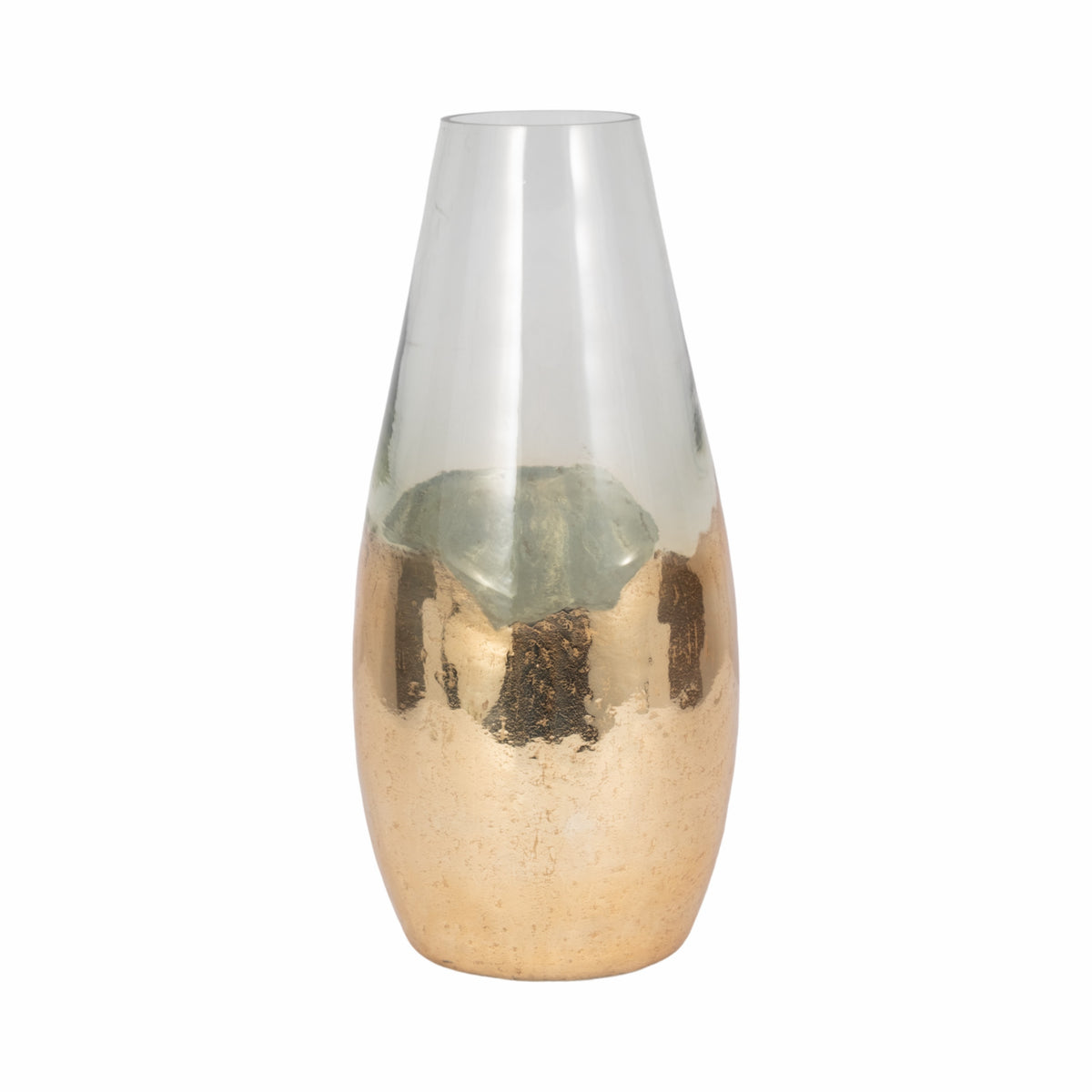 Reedmore Clear Glass Vase — 15″ — additional view