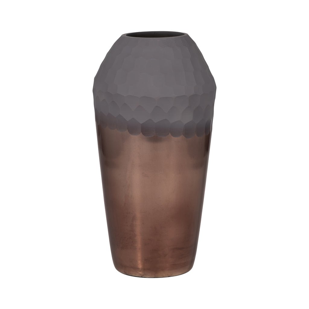 Daytonshaw Bronze Glass Vase — 14″ — additional view
