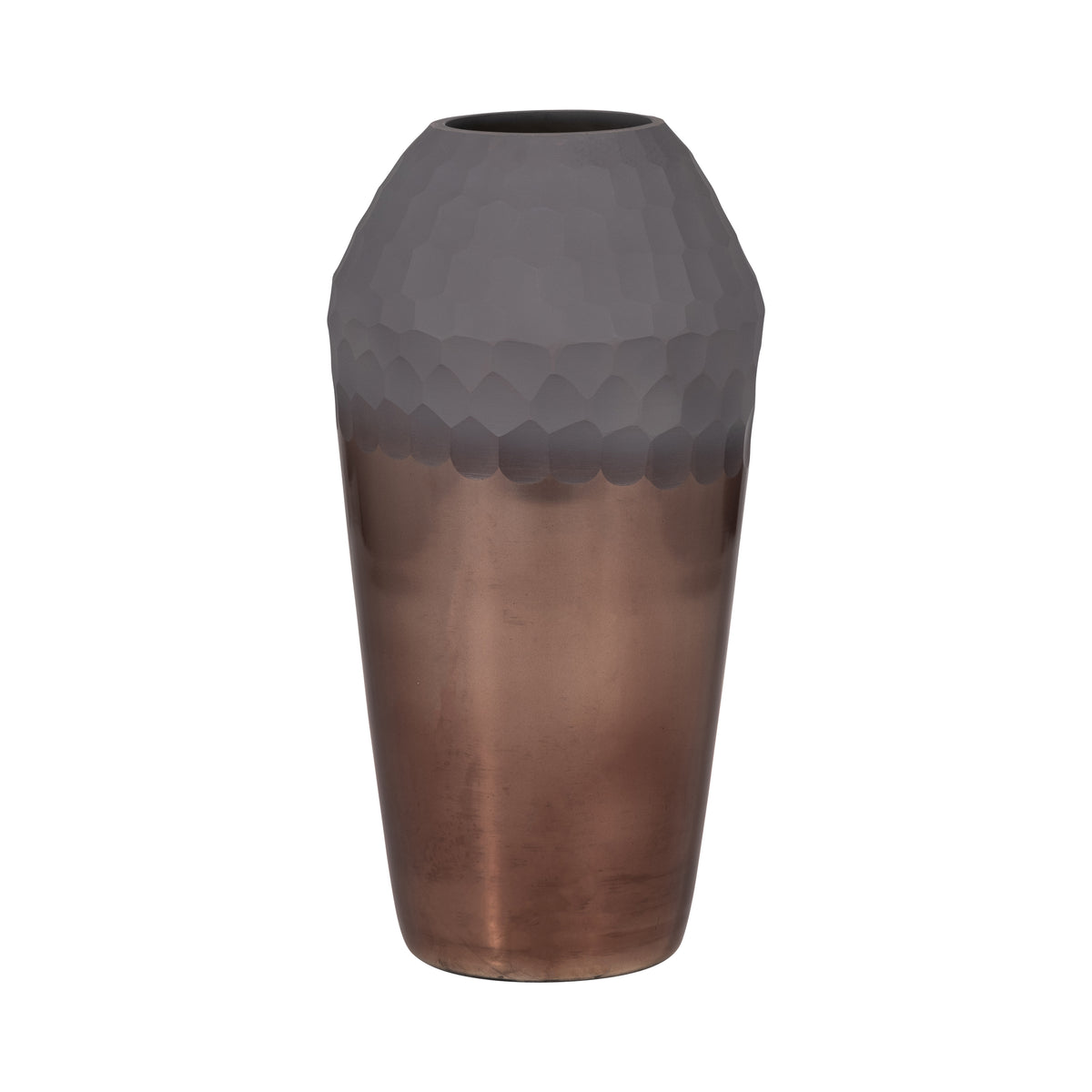 Daytonshaw Bronze Glass Vase — 14″ — additional view