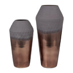 Daytonshaw Bronze Glass Vase — 14″ — additional view