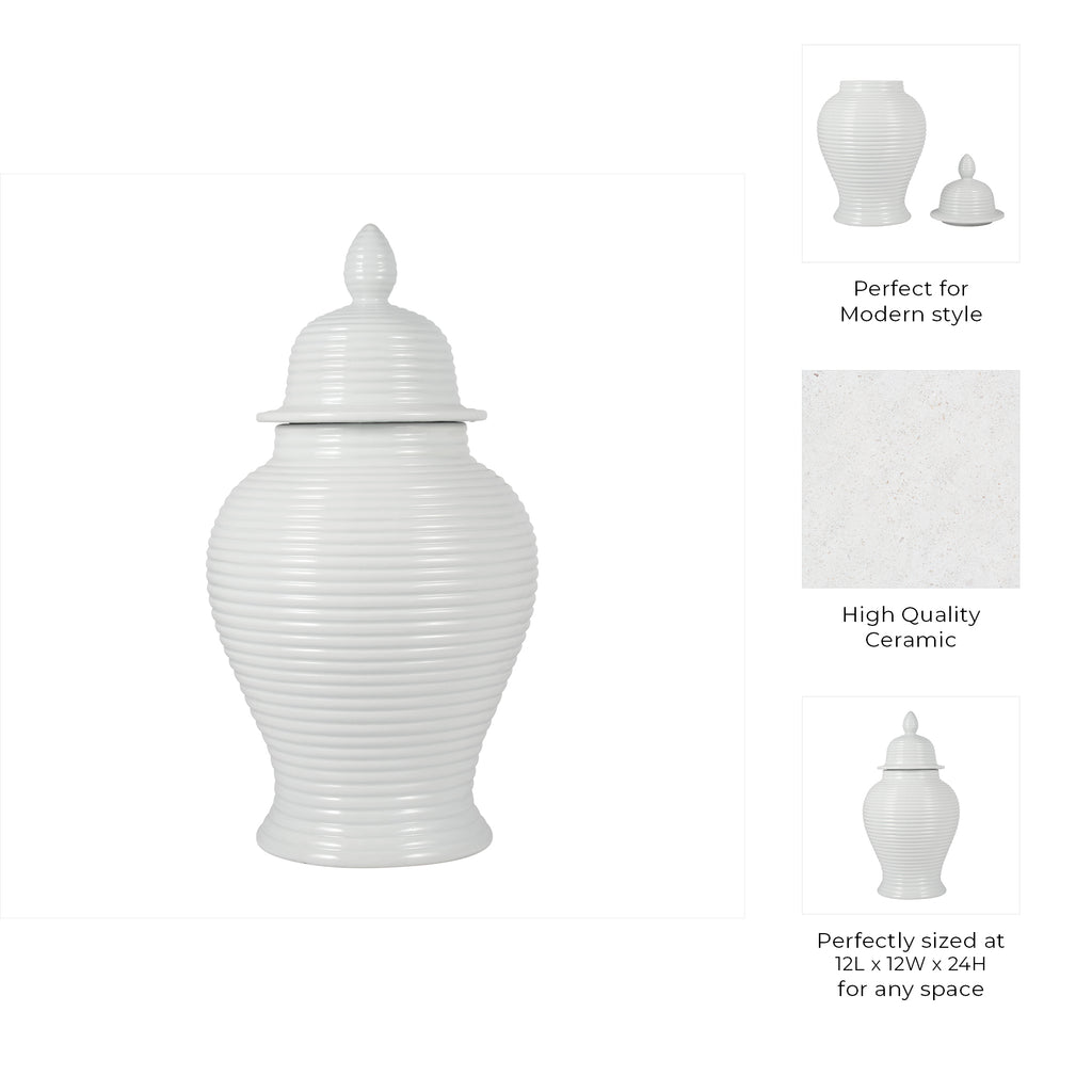 Clydecross White Chinoiserie — 24″ — additional view