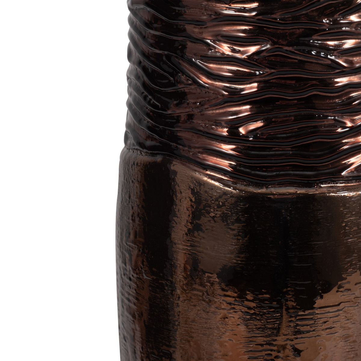 Hamdenway Bronze Glass Vase — 18″ — additional view
