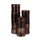 Hamdenway Bronze Glass Vase — 18″ — additional view