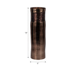 Hamdenway Bronze Glass Vase — 18″ — additional view