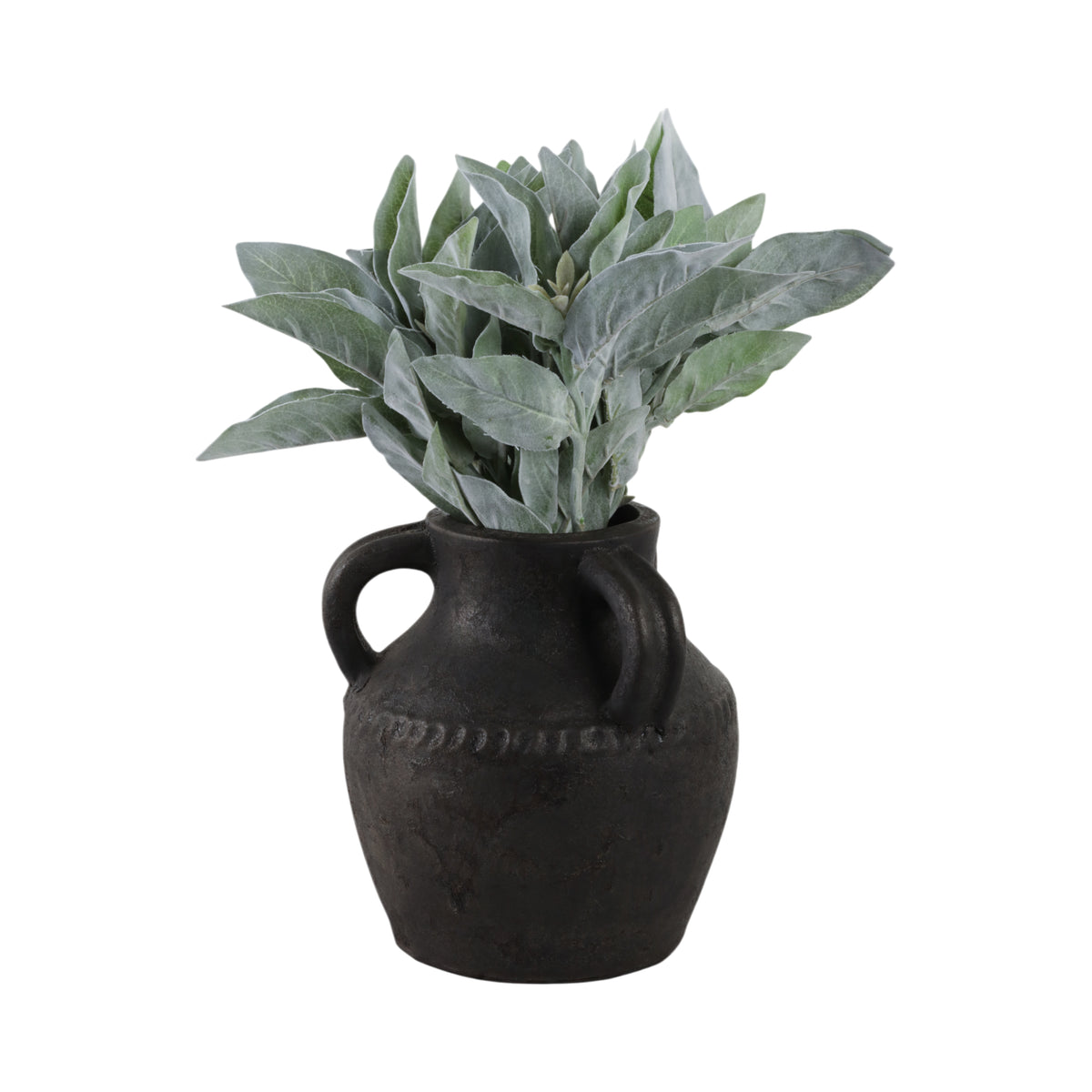 Noelwind Black Vase — 10″ — additional view