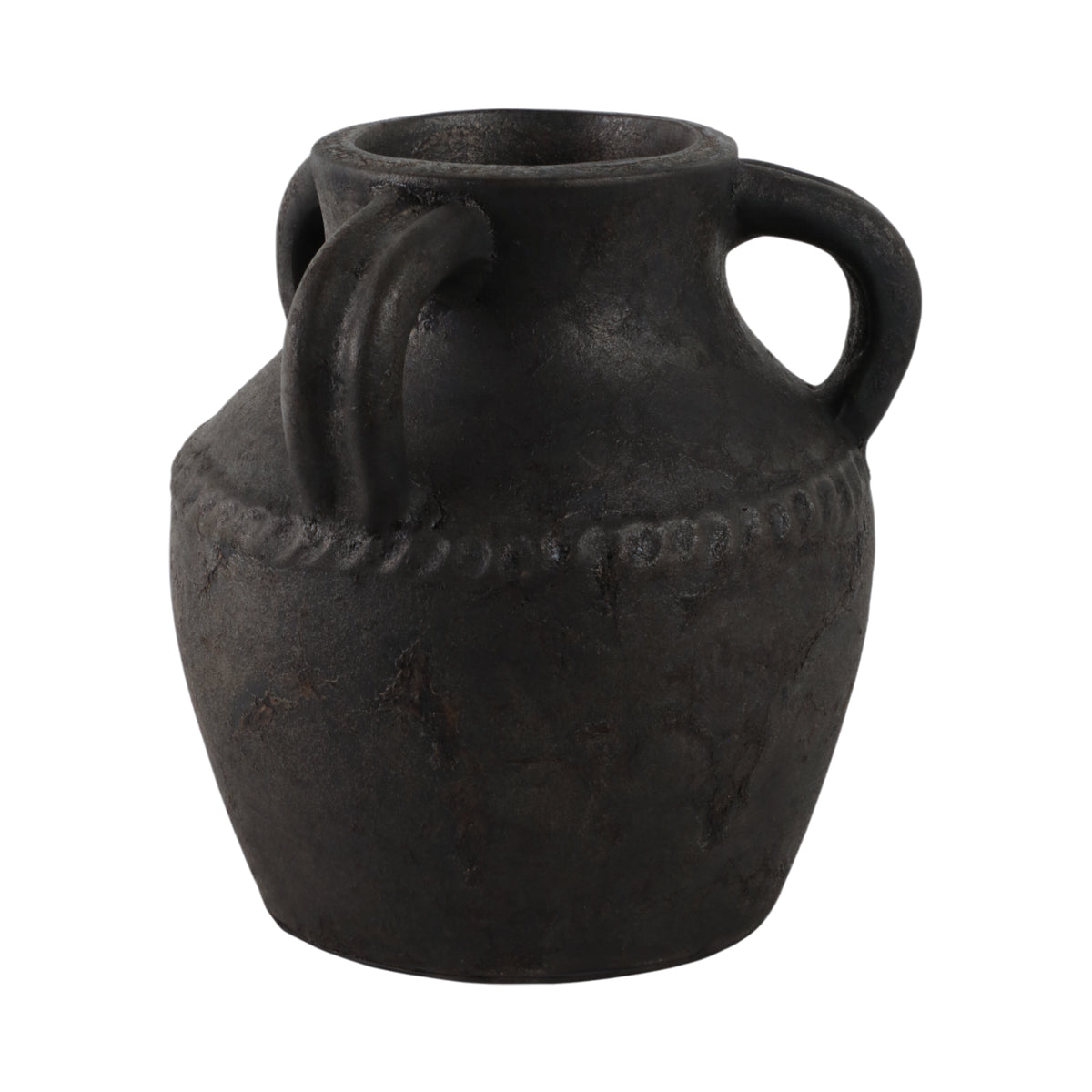 Noelwind Black Vase — 10″ — additional view