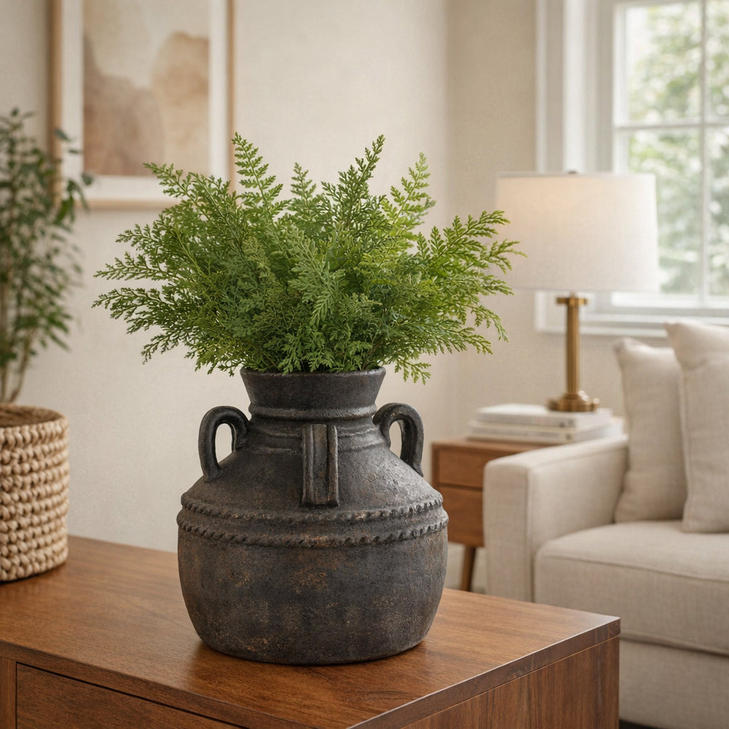 Noelwind Black Vase — 12″ — additional view