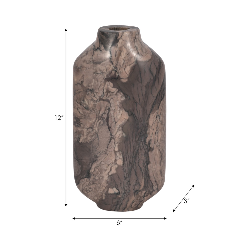 Skylerbrook Brown Vase — 12″ — additional view
