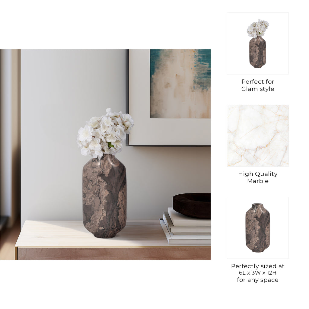 Skylerbrook Brown Vase — 12″ — additional view