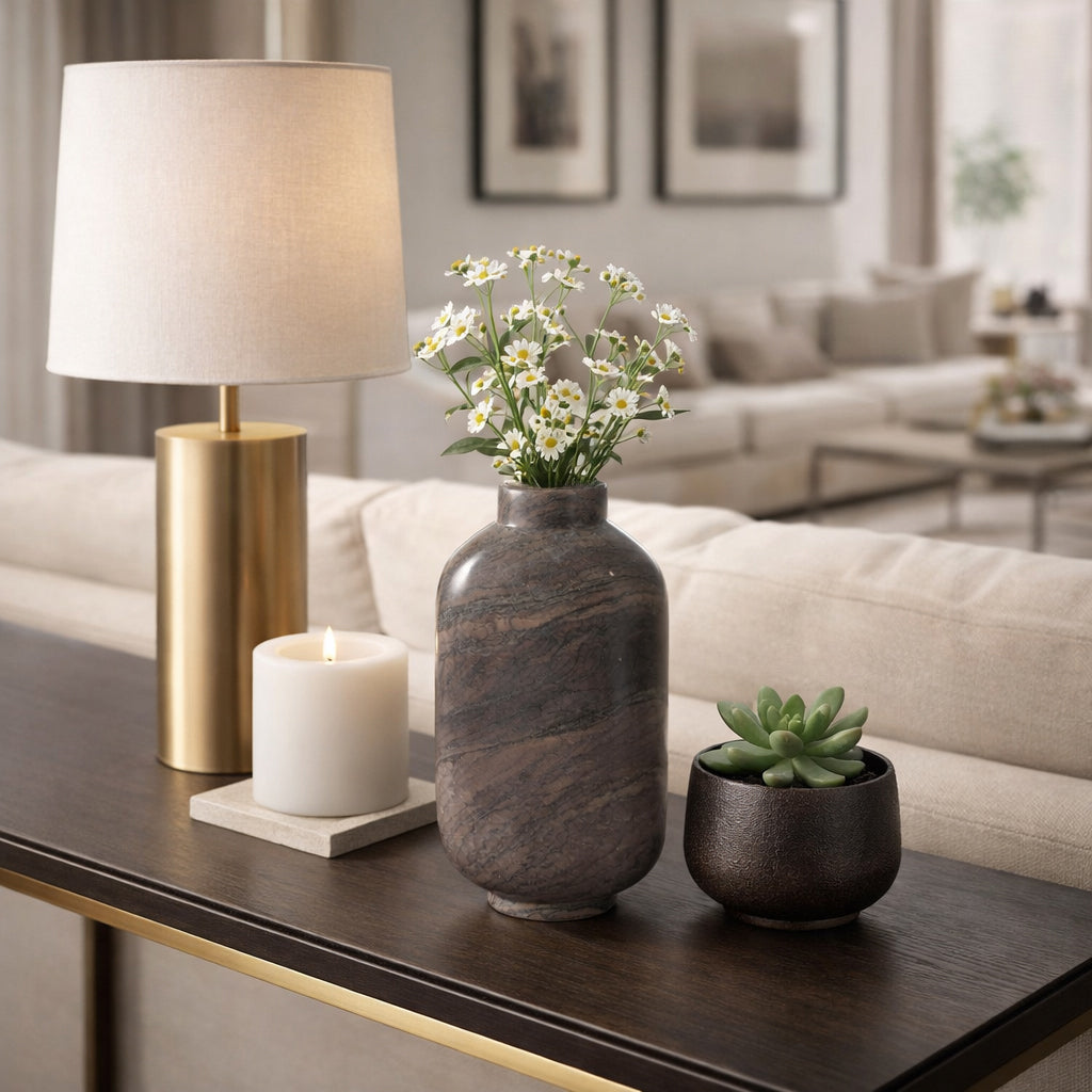 Skylerbrook Brown Vase — 12″ — additional view