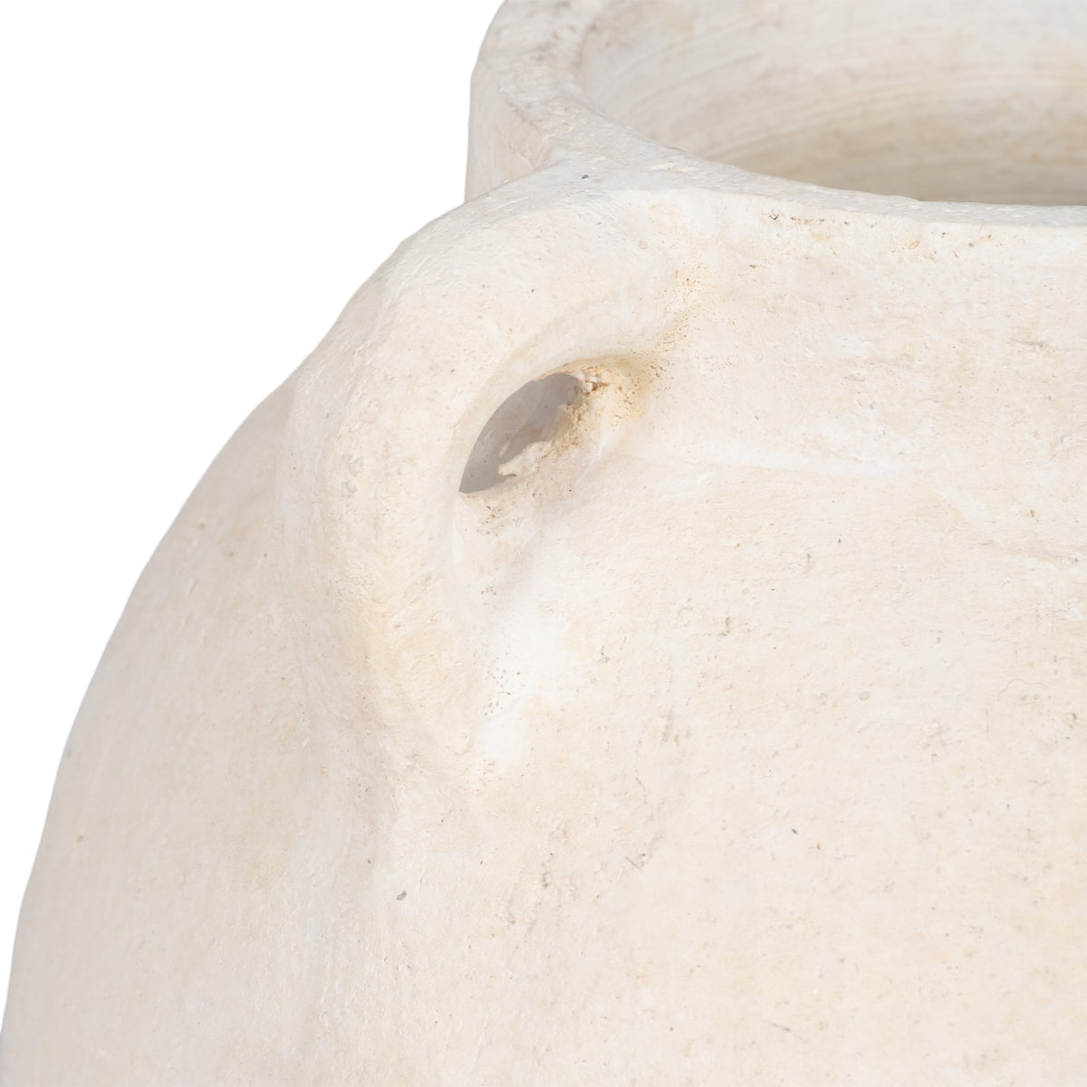 Corbinford White Vase — 10″ — additional view