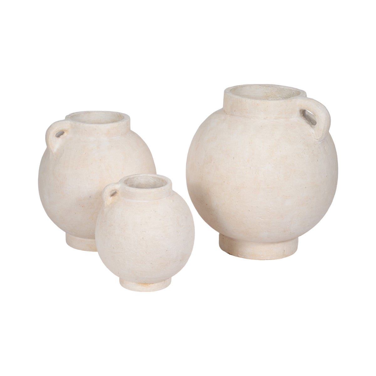Corbinford White Vase — 10″ — additional view