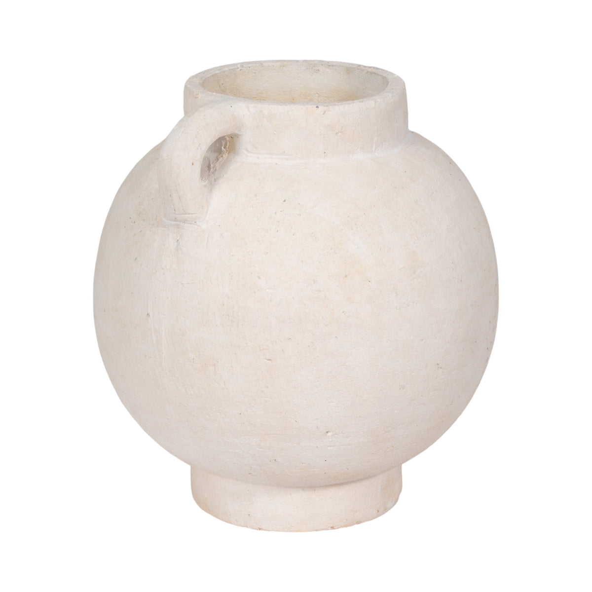Corbinford White Vase — 12″ — additional view