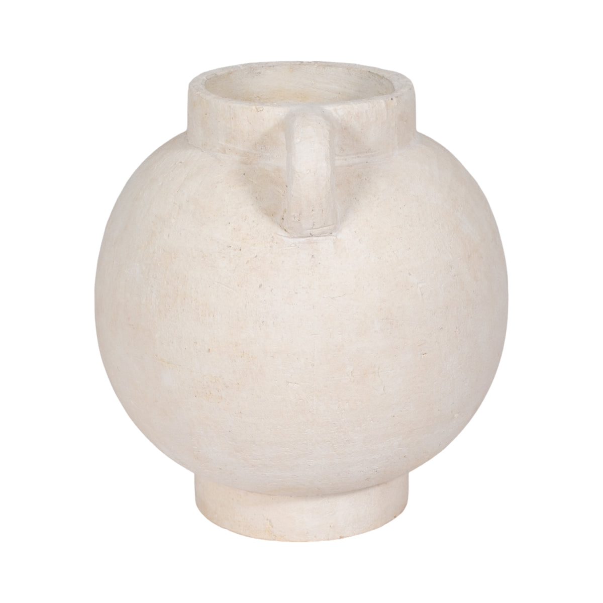 Corbinford White Vase — 12″ — additional view