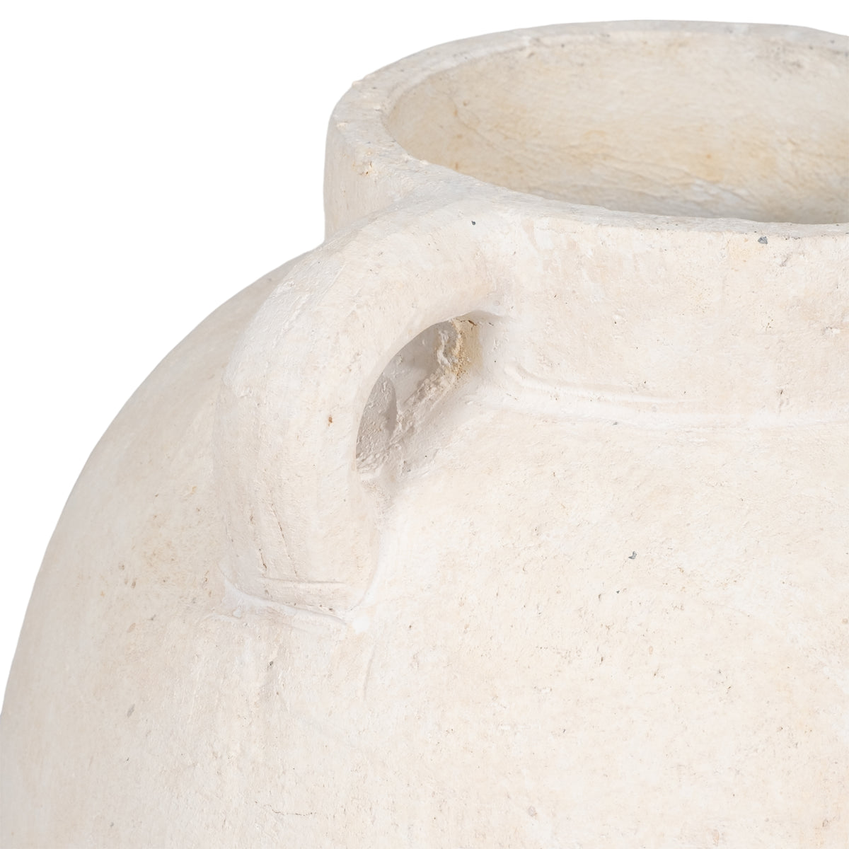 Corbinford White Vase — 12″ — additional view