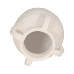 Skyelake White Vase — 10″ — additional view