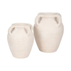 Skyelake White Vase — 10″ — additional view