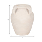 Skyelake White Vase — 10″ — additional view