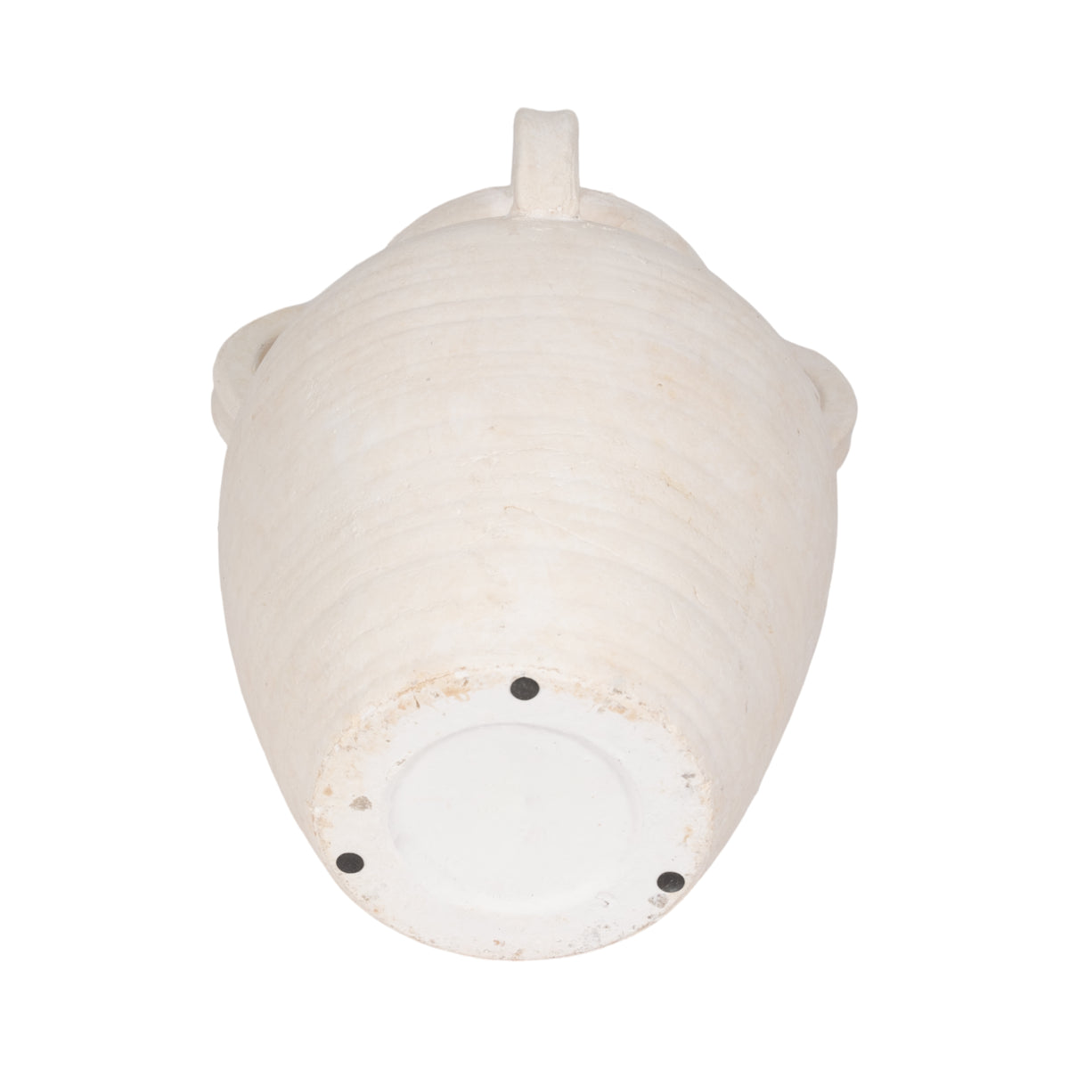 Skyelake White Vase — 12″ — additional view