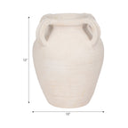 Skyelake White Vase — 12″ — additional view