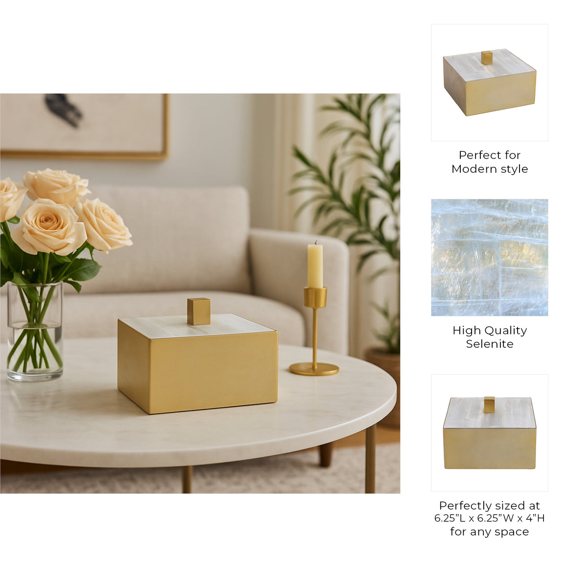 Bergenham White Box — 4″ — additional view