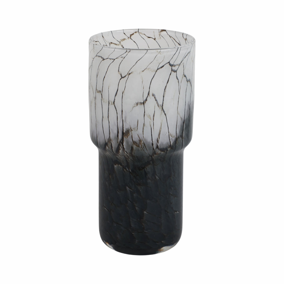 Haleymoor Black Glass Vase — 12″ — additional view