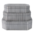 Oriondale Set of 3 White Boxes — 4″ — additional view