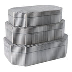 Oriondale Set of 3 White Boxes — 4″ — additional view