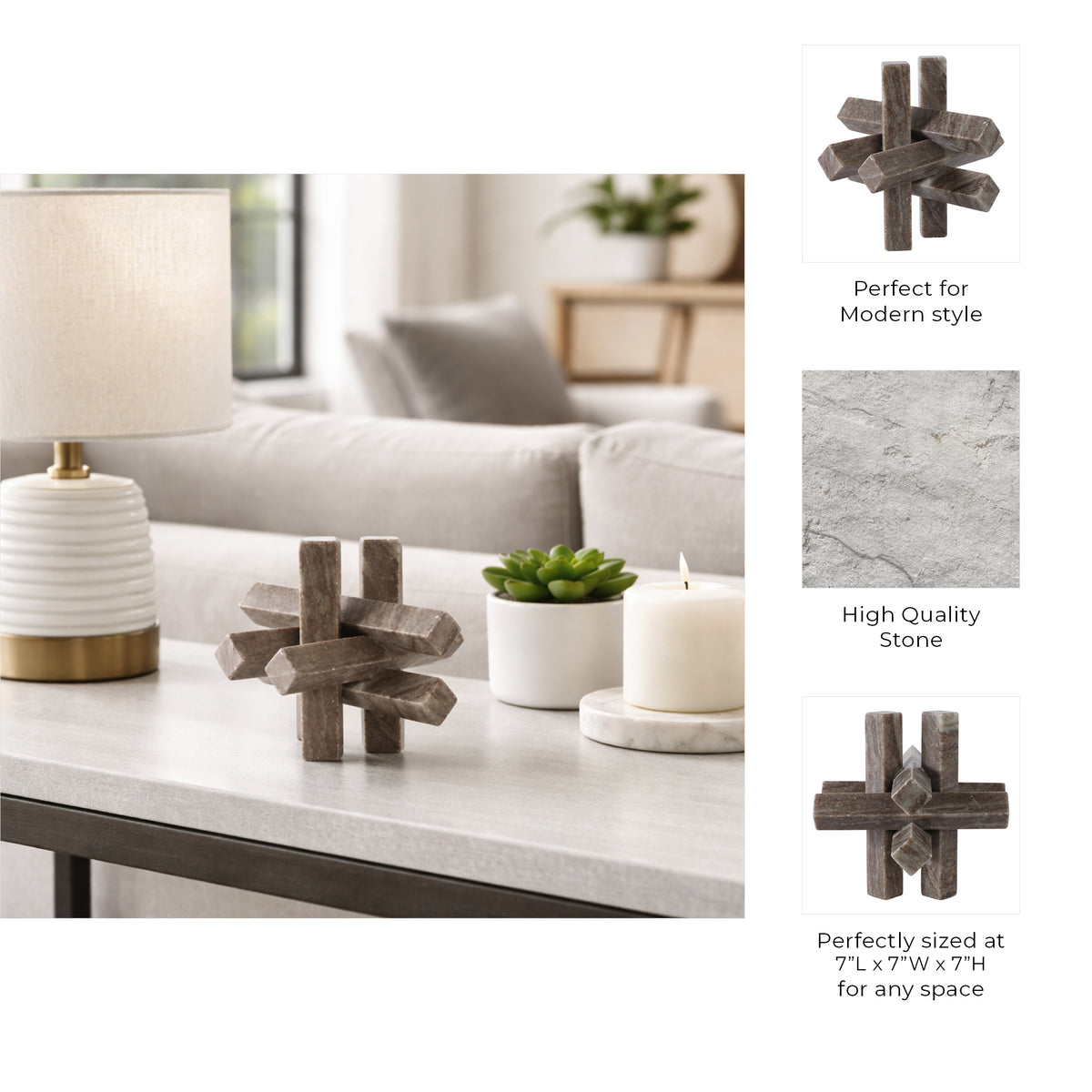 Daleyrun Gray Decor — 7″ — additional view