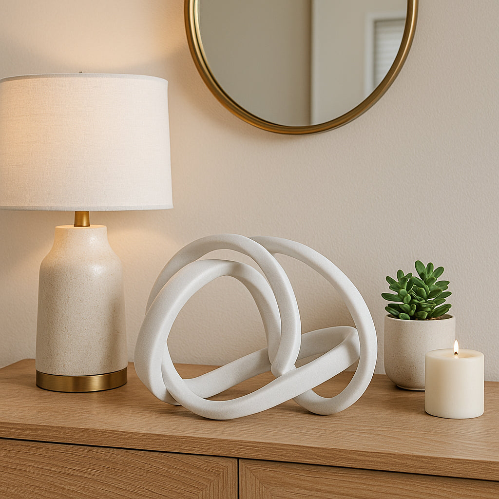 Griffindale White Decor — 12″ — additional view