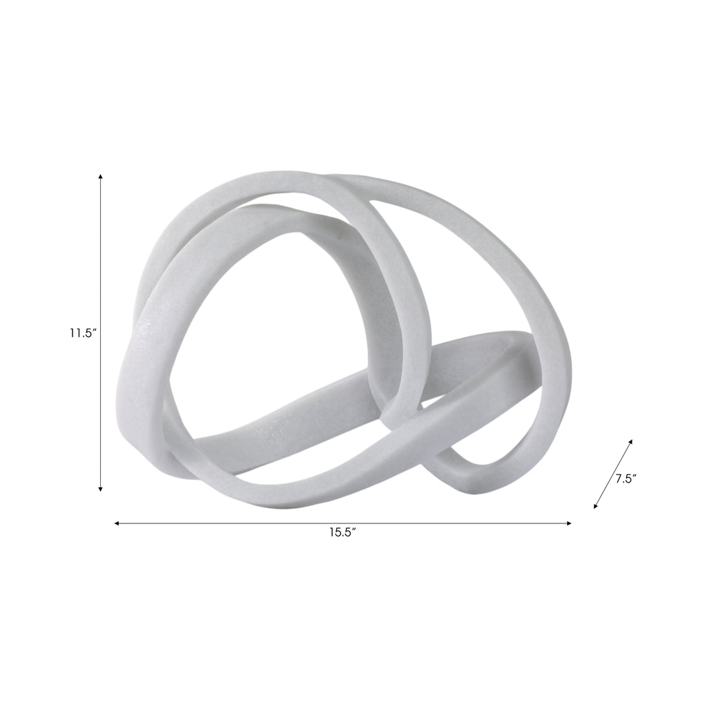 Griffindale White Decor — 12″ — additional view